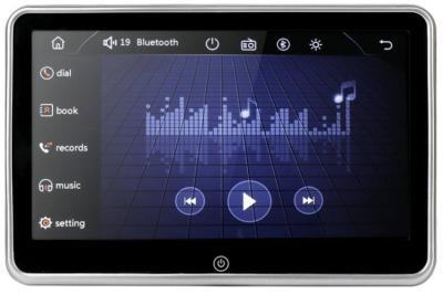 China USB Car Headrest Monitor TFT LCD TV Screen For Taxi Bus Back Seat for sale
