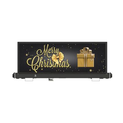 China Móviles de la pantalla LED de la pantalla LED 5m m 960*320m m del tejado del taxi del OEM P5 en venta