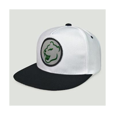 China COMMON customize hats and hats with own custom white panel hat snapback cap white hat for sale