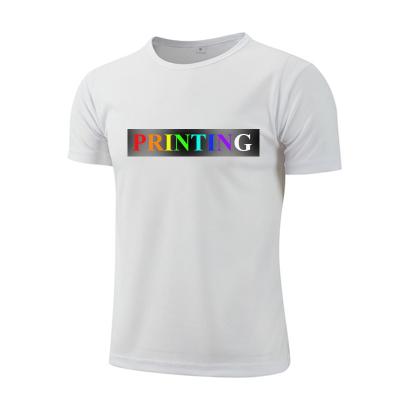 China Anti-wrinkle cotton t-shirt with printing logo for sale