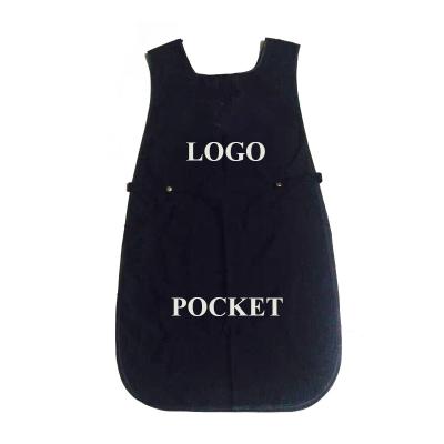 China CUSTOM Printing Apron Cotton Polyester Kitchen Cleaning Apron for sale