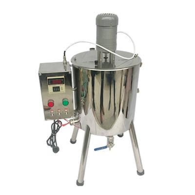 China 30 Liter Heating Food Stirring Manual Filling Machine Cream Cosmetics Filling Lipstick Filling Machine for sale