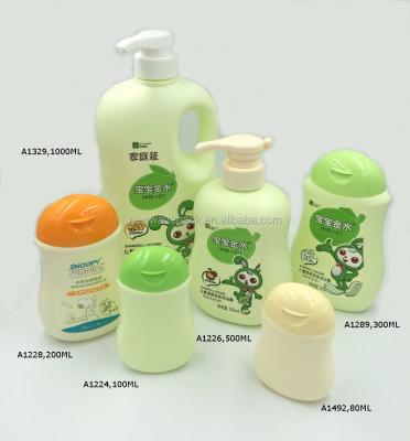 China Body Care 80ml Baby Shower Gel Bottle Personal Plastic Empty Wash Bottle for sale