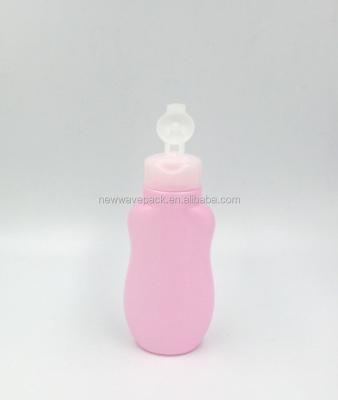 China Personal Care 120ml Empty Plastic Bottle Baby Body Wash Manufacturers for sale