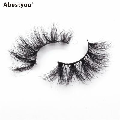 China NEW Abestyou True Mink Lashes 25MM Long Crisscross Crisscross Mink Lashes False Eyelashes Dramatic 5d Styles for sale