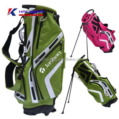 China Nylon Multifunctional Large Capacity Factory Customized Sport Pack 6 Way Divider Golf Stand Bag Club Bag Golf Bag for sale