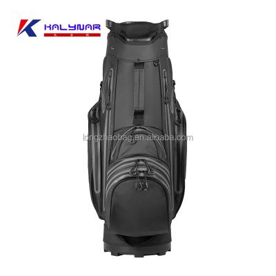 China Nylon Multifunctional Large Capacity Factory Customized Sport Pack 12 Way Divider Golf Stand Bag Club Bag Golf Bag for sale