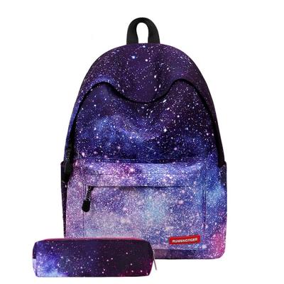 China Anti-Theft School Backpack 3PCS Teens Girls Boys Kids School Book Bags with Lunch Box Pencil Bag for sale