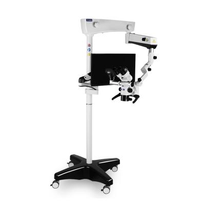 China Floor stand SOCO SCM600 dental microscopes, apochromatic optical system, endontic microscopes for root canal treatment for sale