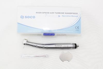 China Hot Selling Dental Sector SOCO Dental High Speed ​​Handpiece With Three Way Water for sale