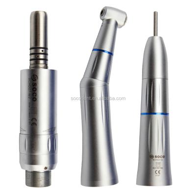 China SOCO channel handpiece kit low speed indoor push button 2 hole D27-K2 high quality popular D27 SET for sale