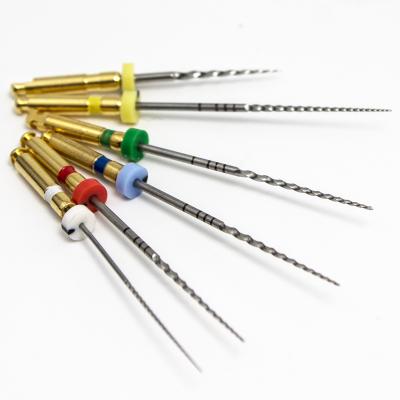 China For endodontic treament SOCO super engine 31/25/21 mm root canal instruments SC Niti dental file system for endodontic treatment for sale