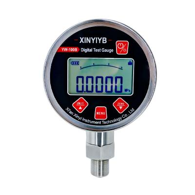 China YW-100B Precision Pressure Gauge Stainless Steel Explosion Proof Pressure Gauge for sale