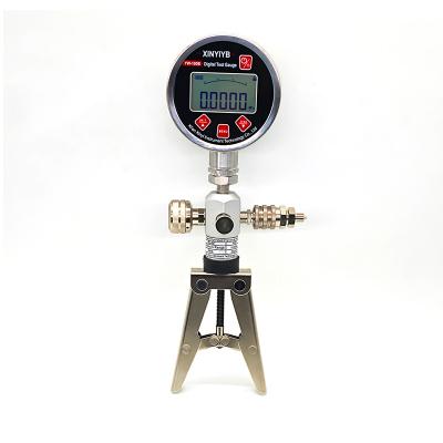 China 20Bar Handheld Pneumatic Air Pressure Gauge Calibration Pump Stainless Steel for sale
