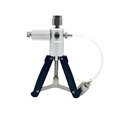 China 60Bar Hand Held Pneumatic Calibration Pump Clean Air Pressure Pump for sale