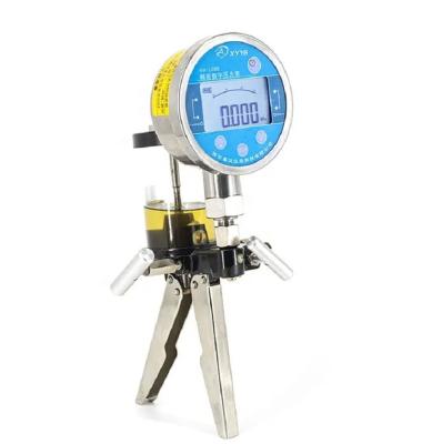 China 25Mpa Handheld Hydraulic Pump Calibration Digital Pressure Gauge Calibrator for sale