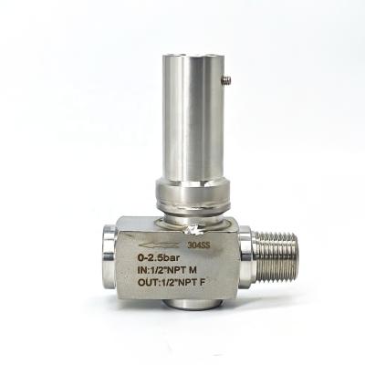 China Constant Pressure Valve Stainless Steel Overpressure Protection Valve Power Plant Pressure Reducing Valve for sale