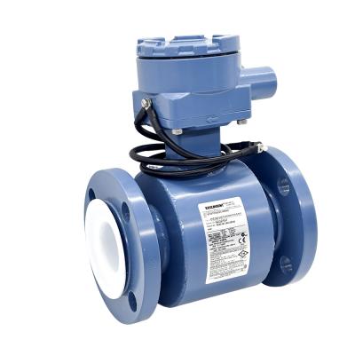 China Rosemount 8705 Flanged Electromagnetic Flowmeter Sensor High Precision For Industrial for sale