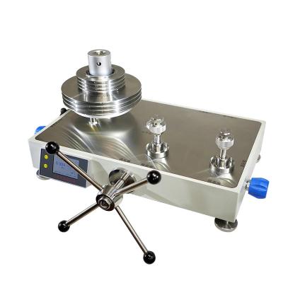 China High Accuracy Dead Weight Pressure Tester , Precision Pressure Calibrator for sale