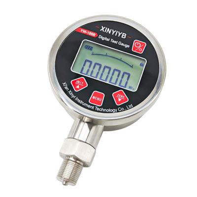 China 10000 Psi Digital Pressure Gauge 100mm Intelligent Pressure Gauge for sale