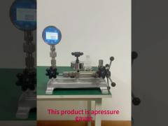 Vacuum Pressure Gauge Transmitter Calibration Hydraulic Portable Digital Pressure Calibrator