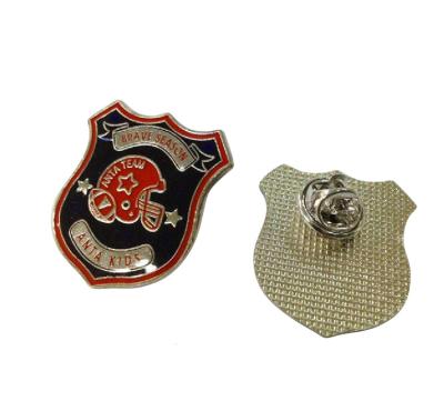 China Exquisite 3D Badge Holder Metal Pin Retractable Badge Small Badge Metal Badge for sale