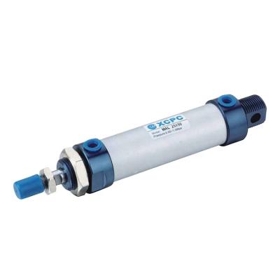 China Hotels MAL Series Aluminum Alloy Double Mini Pneumatic Single Acting Cylinders for sale