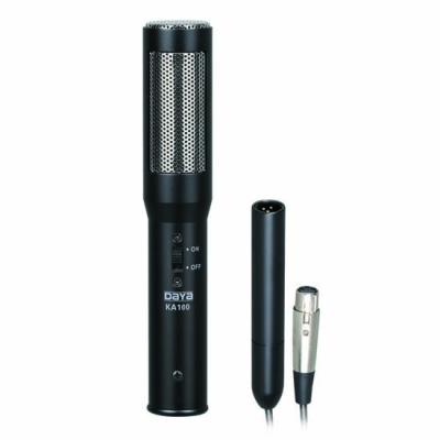 China Handheld Microphone DAYA KA-100 Wired High Sensitive for Newscast Tape-Broadcast Podium Radio Conference Ceiling Ccondenser 48V Teaching Microphone for sale