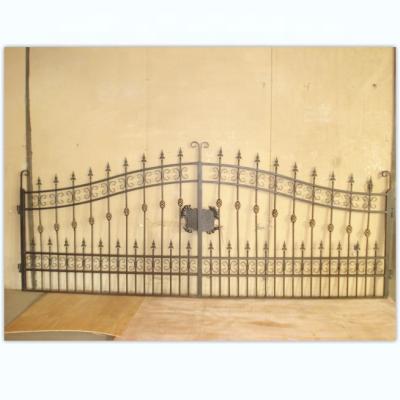 China Factory Price Easily Assembled Craft High Quality Steel Gate For Garden And Home for sale