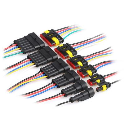 China Affordable Car and Motorcycle Wiring , Car Connector Plug Wire Power Cord for sale