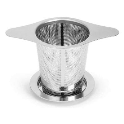 China WITH LID Hot Selling Stylish Promotional Reusable Loose Leaf Tea Infuser 304 Stainless Steel Strainer for sale