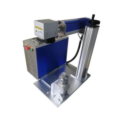 China Air Cooled Metal Marker 20W 30W 50W Cheap Metal Laser Marking Machine Price Portable Fiber Optic Laser Marking Machine Price for sale