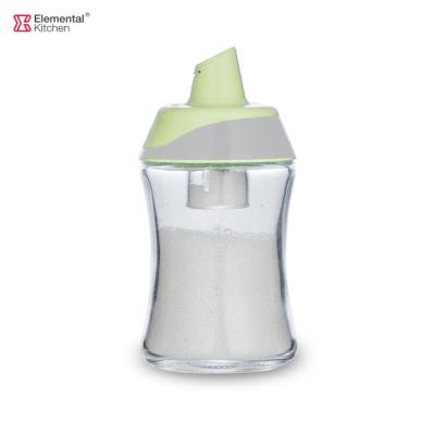 China Viable Kitchen Sugar Bowl Storage Glass Dispenser for sale