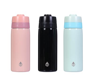 China Hy3 350ml Designer Portable 304 Stainless Steel Flask Thermos Thermo Insulated Thermos Jug Dual Vacum Stainless Steel Flask for sale