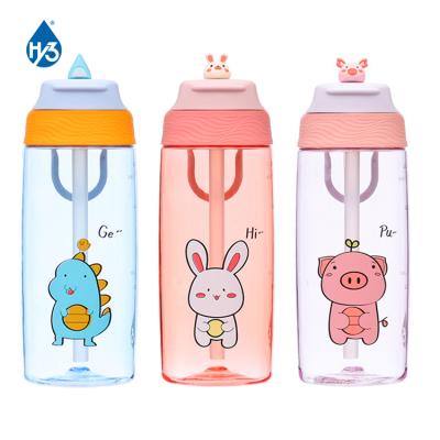 China Sustainable Modern 2021 Little Kids Sport Sipping Bottle With Colorful Pattern for sale