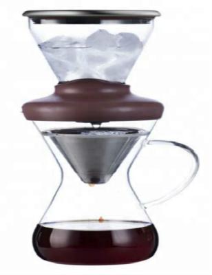 China High Sustainable Borosilicate Glass Carafe Brewing Coffee Kettle For Keeping for sale