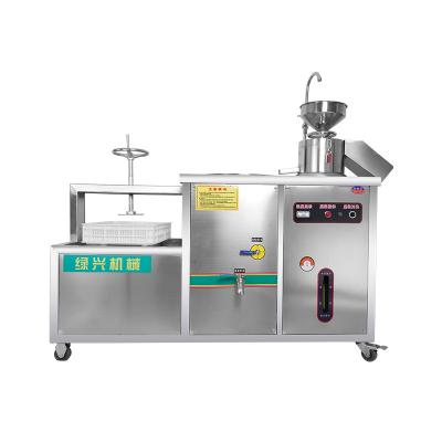 China Automatic Tofu Stainless Steel Tofu Machine Soybean Milk Paneer Making Machine Soymilk Tofu Production Line Bean Curd Jelly Machine for sale