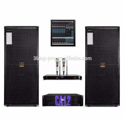 China Professional Dual 15 Inch SRX725 Game Party Video Outdoor Stage Show Sound System Speakers for sale