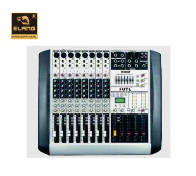 China USB Sound Mixer HX Series 8 Channel 8 Channel Portable Audio Console Professional Audio Line for sale