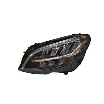 China Automotive led headlight suitable for original Mercedes benz c class W205 headlights 2018 2019 high quality headlights retail and wholesale. for sale