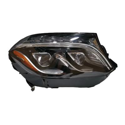 China LED headlight light suitable for wholesale Mercedes-Benz GLS166 2017~2020 automobile lighting system LED headlights. for sale