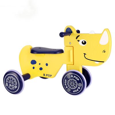 China Cartoon shape baby walker tricycle making wheel multifunctional toddler baby walker safe music for child for sale