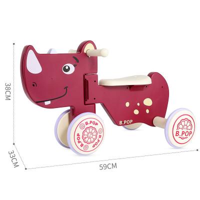 China High Quality Cute Cartoon Shape Dog Small 1 Year Old Baby Walker Balance Bike Toy For Kid for sale