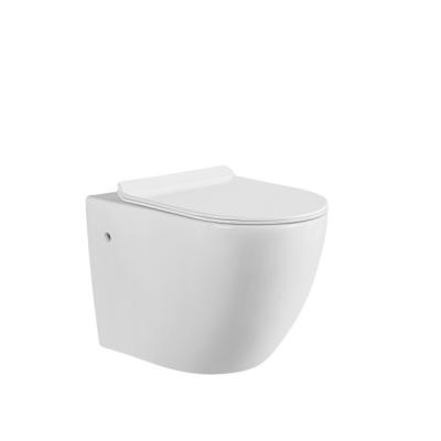 China Ceramic Cheap Hung Toilet European Wc Toilet Tank Cover Wall Mounted Concealed Wall Mounted Soft Seat Cover Cistern Toilet Bowl for sale