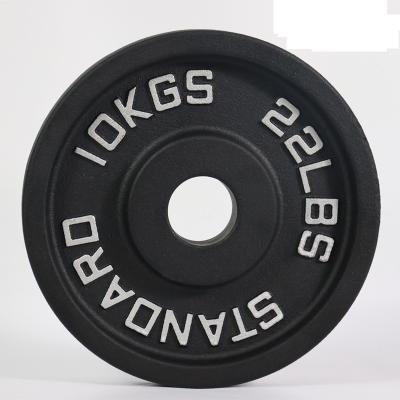 China Customized Durable Home Strength Training Cast Iron Weight Plates for Pounds for sale