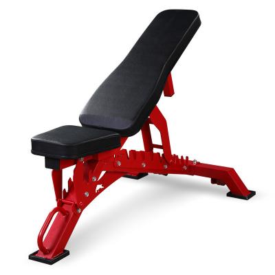 China Commercial Dumbbell Stool Adjustable Sawtooth Bench Fitness Chair Bench Large Weight Training Bench for sale