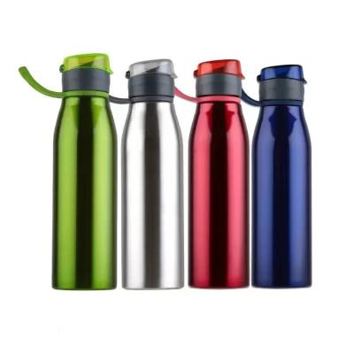 China Silver High Quality Custom Logo Color Outdoor Sports Cycling Bike Drink Water Bottle for sale