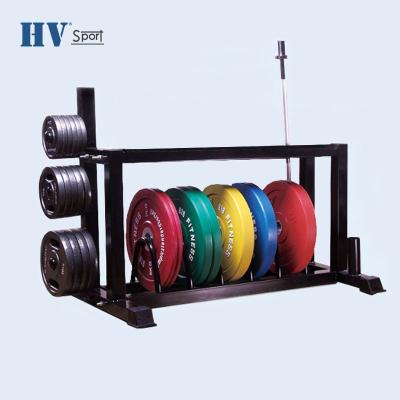 China NO Foldable Steel Kettlebell Rack for Home Gym Multi Dumbbell and Weight Plate Storage for sale