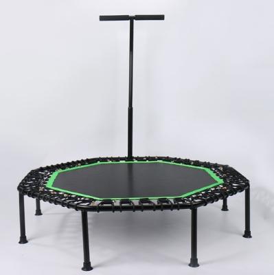 China ABS Hexagonal Trampoline with Handle Bar Improve Your Flexibility and Coordination for sale