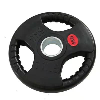 China 2 inch Grip Plate for Strength Training Weight Plates Set Universal Rubber in Home Gym for sale